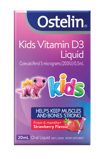 ePharmacy Ostelin kids vitamin d3 liquid 20ml offer