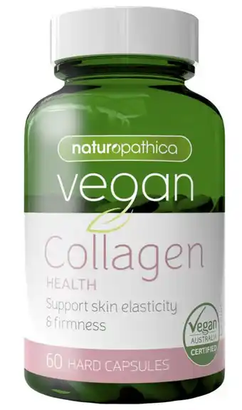 ePharmacy Naturopathica vegan collagen health 60 capsules offer