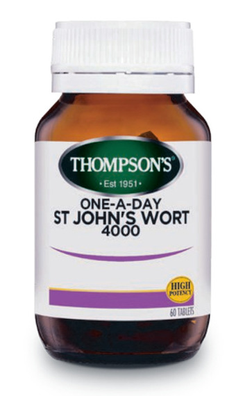 Thompson’s one-a-day st john’s wort 4000 60 tablets