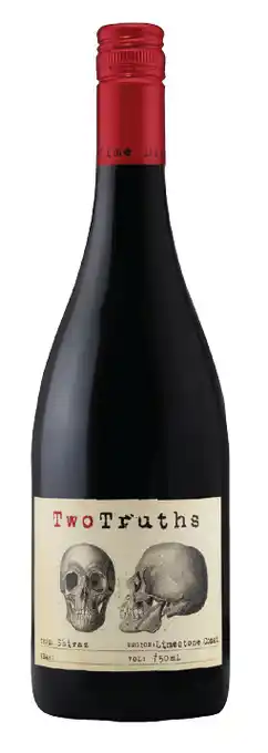 The Bottle O Two truths shiraz 750ml offer