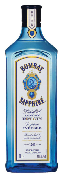 The Bottle O Bombay sapphire london dry gin 1 litre offer