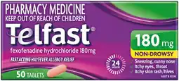 Soul Pattinson Chemist Telfast 180mg 50 Tablets offer