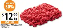 Supabarn Premium Beef Mince Bulk Pack offer