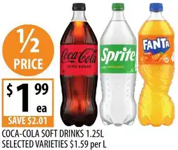 Supabarn Coca-Cola Soft Drinks offer