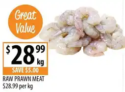 Supabarn Raw Prawn Meat offer