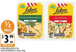 Supabarn Latina fresh pasta offer