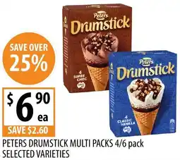 Supabarn Peters drumstick multi packs offer