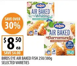 Supabarn Birds eye air baked fish offer