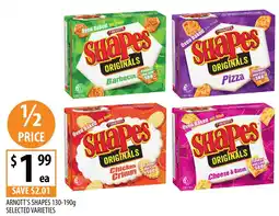 Supabarn Arnott's shapes offer