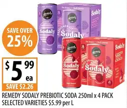 Supabarn Remedy sodaly prebiotic soda offer