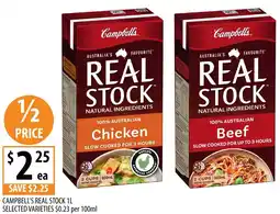 Supabarn Campbell's real stock offer