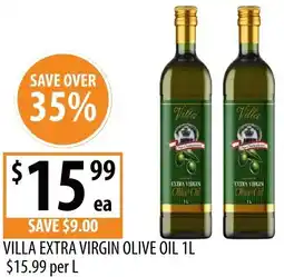 Supabarn Villa extra virgin olive oil offer