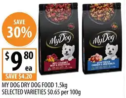Supabarn My dog dry dog food offer