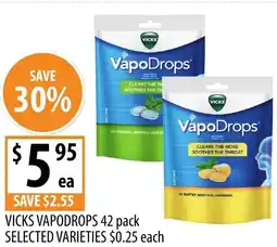 Supabarn Vicks vapodrops offer