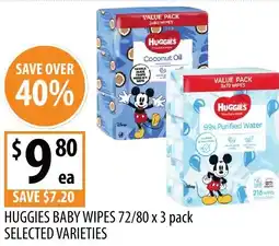 Huggies baby wipes