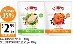 Supabarn La zuppa soup pouch offer