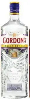 Supabarn Gordons london dry gin offer