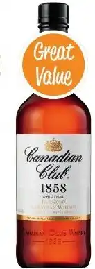 Supabarn Canadian club original 37% offer