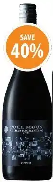 Supabarn Full moon shiraz sagrantino offer