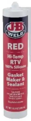 Silicone cartridges Hi-Temp Red