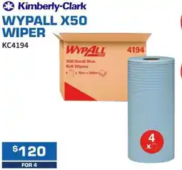 Burson Auto Parts Wypall x50 small blue offer