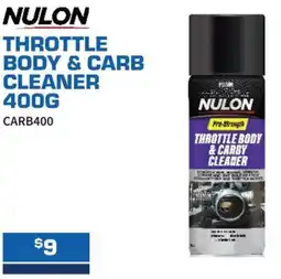 Burson Auto Parts Throttle body & carb cleaner offer