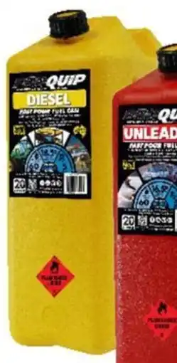 Burson Auto Parts Plastic fuel cans yellow offer