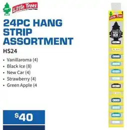 Burson Auto Parts 24pc hang strip assortment offer