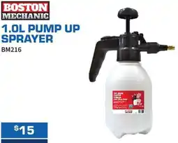 Burson Auto Parts Boston mechanic 1.ol pump up sprayer offer