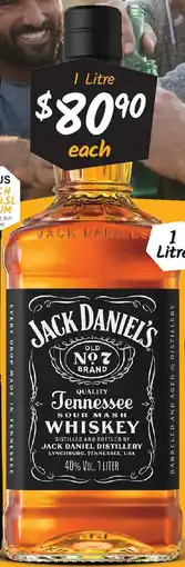 Cellarbrations Jack Daniel's Old No.7 Tennessee Whiskey offer