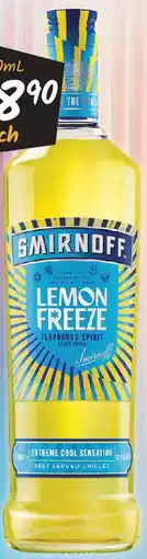 Cellarbrations Smirnoff Lemon Freeze Vodka offer