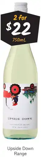 Cellarbrations Upside Down Range offer