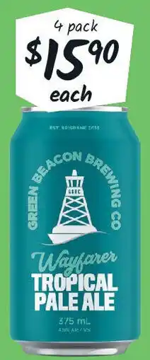 Cellarbrations Green Beacon Wayfarer Tropical Pale offer