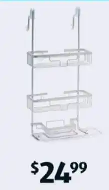 ALDI Aluminium Rustproof Shower Caddy offer