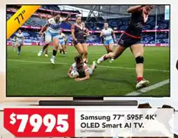 Harvey Norman Samsung 77" S95F 4K* OLED Smart Al TV offer