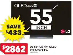 Harvey Norman LG 55" C5 4K OLED evo Smart TV offer