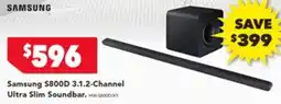 Harvey Norman Samsung S800D 3.1.2-Channel Ultra Slim Soundbar. offer