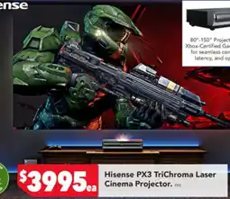 Harvey Norman Hisense PX3 TriChroma Laser Cinema Projector. offer