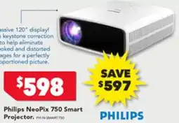 Harvey Norman Philips NeoPix 750 Smart Projector offer