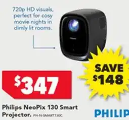 Harvey Norman Philips NeoPix 130 Smart Projector offer
