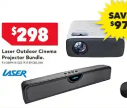 Harvey Norman Laser Outdoor Cinema Projector Bundle. offer