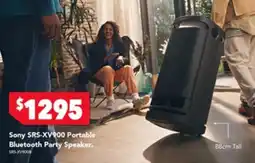 Harvey Norman Sony SRS-XV900 Portable Bluetooth Party Speaker offer
