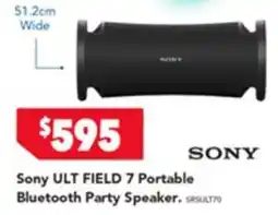 Harvey Norman Sony ULT FIELD 7 Portable Bluetooth Party Speaker offer