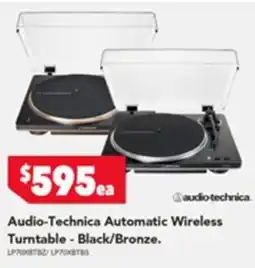 Harvey Norman Audio-Technica Automatic Wireless Turntable offer