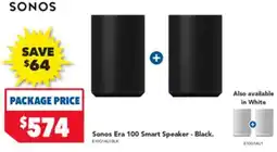 Harvey Norman Sonos Era 100 Smart Speaker offer