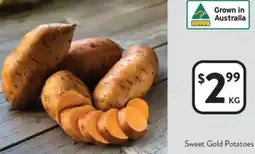 Foodworks Sweet Gold Potatoes offer