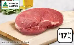 Foodworks Australian Beef Round Steak offer