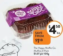 Foodworks The Happy Muffin Co. Muffins offer