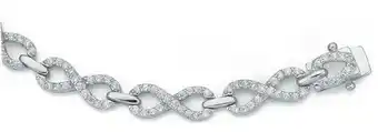 Prouds Sterling Silver Infinity Bracelet offer