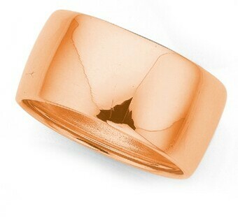 Prouds 9ct Rose Gold Wide Ring offer